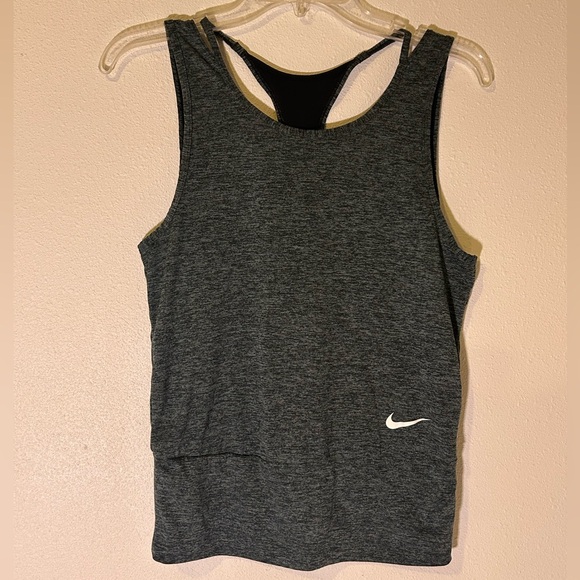Nike Gray XS Tank Top with scoop back! - Picture 1 of 4
